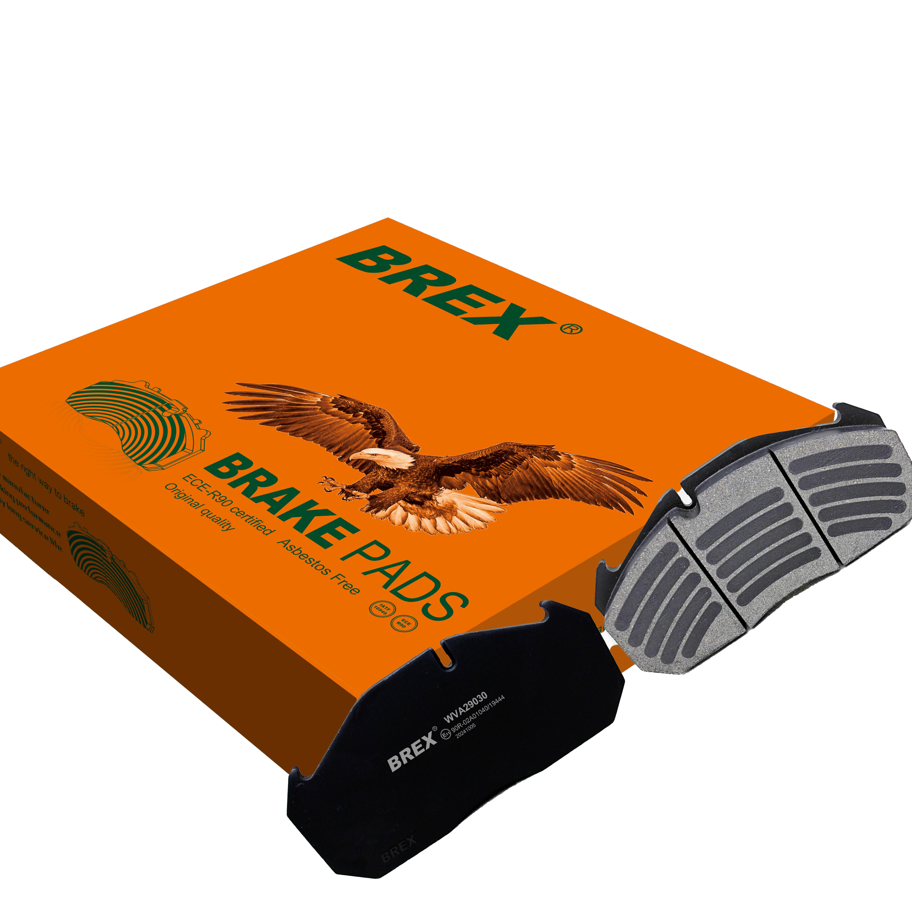 Lead China Wholesale Commercial Vehicle Truck Disc Brake Pad OE Manufacturer Bus Brake Pad for Man Iveco Daf WVA 29030